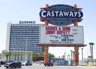 The Castaways and its marquee Thursday, June 26, 2003. 